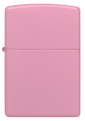 Зажигалка ZIPPO классическая с розовым матовым покрытием | Classic Pink Matte, латунь/сталь, розовая, матовая, 38x13x57 мм