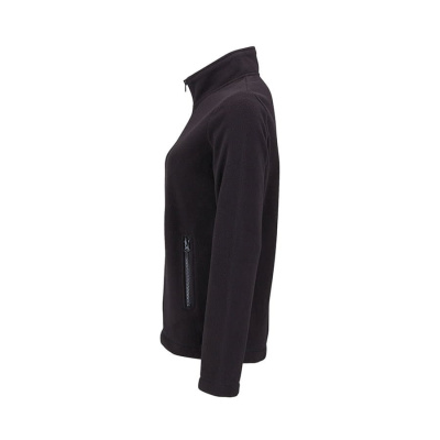 Толстовка на молнии женская NORMAN WOMEN, черный, 2XL, 100% п/э, 220 г/м2
