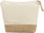 Косметичка Jute из хлопка и джута, натуральный Косметичка Jute из хлопка и джута, натуральный