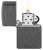 Зажигалка ZIPPO Логотип с каменным покрытием | Logo Iron Stone, латунь/сталь, серая, матовая, 38x13x57 мм Зажигалка ZIPPO Логотип с каменным покрытием | Logo Iron Stone, латунь/сталь, серая, матовая, 38x13x57 мм