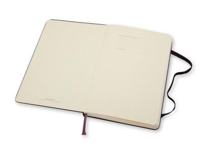 Записная книжка Moleskine Classic (нелинованный) в твердой обложке, Pocket (9x14см), черный , размер A6