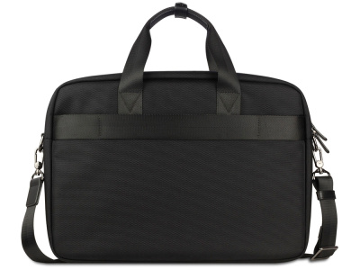 Портфель мужской BUGATTI НЕРО | NERO 15'', чёрный, нейлон 1680D/кожа, 42х10х30 см