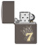 Зажигалка ZIPPO Lucky 7 Design с покрытием Black Ice®, латунь/сталь, черная, 38x13x57 мм Зажигалка ZIPPO Lucky 7 Design с покрытием Black Ice®, латунь/сталь, черная, 38x13x57 мм