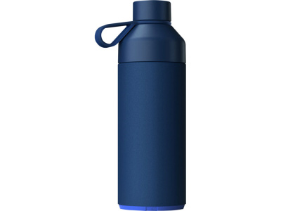 Бутылка для воды Big Ocean Bottle объемом 1000 мл с вакуумной изоляцией, синий , размер 1000 мл