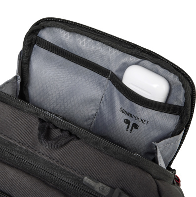 Дорожная сумка VICTORINOX Touring 2.0, черная, износоустойчивый полиэстер 600D, 57x32x28 см, 38 л