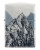 Зажигалка ZIPPO Mountain Sketch с покрытием 540 Tumbled Chrome, латунь/сталь, разноцветная, 38x13x57 мм