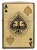 Зажигалка ZIPPO Ace of Skulls Design с покрытием 540 Tumbled Brass, латунь/сталь, золотистая, 38x13x57 мм Зажигалка ZIPPO Ace of Skulls Design с покрытием 540 Tumbled Brass, латунь/сталь, золотистая, 38x13x57 мм