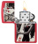 Зажигалка ZIPPO Король скелетов и королева красоты с красным матовым покрытием | Skull King Queen Beauty Red Matte, латунь/сталь, красная, 38x13x57 мм Зажигалка ZIPPO Король скелетов и королева красоты с красным матовым покрытием | Skull King Queen Beauty Red Matte, латунь/сталь, красная, 38x13x57 мм