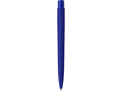 Шариковая ручка RECYCLED PET PEN PRO K transparent GUM soft-touch, синий