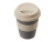 Стакан с силиконовой крышкой Cafe, beige Стакан с силиконовой крышкой Cafe, beige