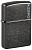 Зажигалка ZIPPO Логотип с темно-серым покрытием | Logo Gray Dusk, латунь/сталь, серая, матовая, 38x13x57 мм