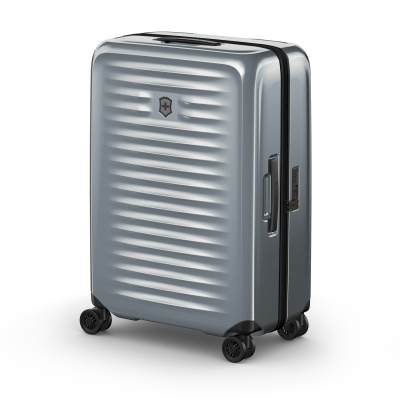 Чемодан VICTORINOX Airox, серебристый, 100% поликарбонат Makrolon, 46x29x69 см, 74 л