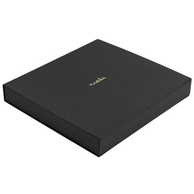 Шахматный комплект TABIA (акриловый камень/ дерево Бук), Персик (оранжево-белые) , размер С лого