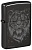 Зажигалка ZIPPO Большая кошка с черным глянцевым покрытием | Big Cat High Polish Black, латунь/сталь, черная, глянцевая, 38x13x57 мм