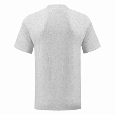 Футболка мужская "Iconic", серый меланж,  2XL, 97% х/б, 3% полиэcтер, 150 г/м2