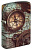 Зажигалка ZIPPO Компас с матовым покрытием на 540 | Compass Design 540 Matte, латунь/сталь, разноцветная, 38x13x57 мм