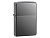 Зажигалка ZIPPO Classic с покрытием Black Ice, латунь/сталь, чёрная, глянцевая, 38x13x57 мм