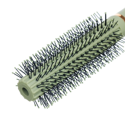 Брашинг Dewal Beauty серия "Магия" с пластиковым штифтом, оливковая, d18/40мм