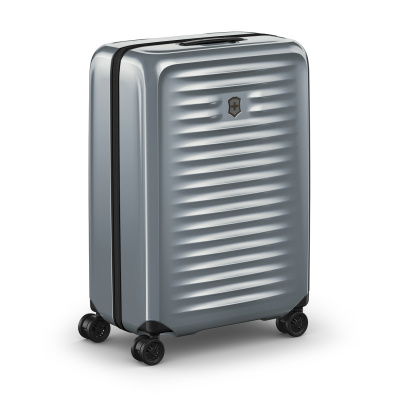 Чемодан VICTORINOX Airox, серебристый, 100% поликарбонат Makrolon, 46x29x69 см, 74 л
