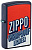 Зажигалка ZIPPO Заглавные буквы с темно-синем матовым покрытием | Color Block Design Navy Matte, латунь/сталь, синяя, 38x13x57 мм
