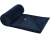 Плед Lily из синтетического трикотажного полотна из вторичного ПЭТ, темно-синий Плед Lily из синтетического трикотажного полотна из вторичного ПЭТ, темно-синий