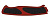 Задняя накладка для ножей VICTORINOX 130 мм, нейлоновая, красно-чёрная