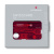 Швейцарская карточка VICTORINOX SwissCard Lite, 13 функций, полупрозрачная красная