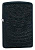 Зажигалка ZIPPO Tone on Tone Design с покрытием Black Matte, латунь/сталь, чёрная, 38x13x57 мм