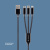 Дата-кабель 3 в 1: micro USB, USB-C, Ligthning, алюминий, 1.2м, черный, Deppa Дата-кабель 3 в 1: micro USB, USB-C, Ligthning, алюминий, 1.2м, черный, Deppa