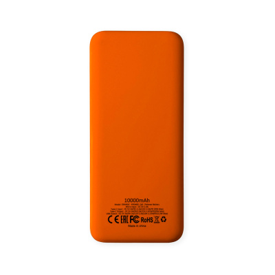 Внешний аккумулятор Kris soft touch, 10000mAh (Оранжевый)
