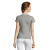 Футболка "Miss", серый меланж_2XL, 100% хлопок, 150 г/м2 Футболка "Miss", серый меланж_2XL, 100% хлопок, 150 г/м2