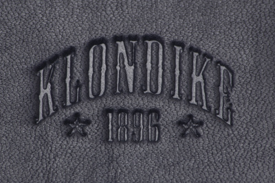 Бумажник KLONDIKE 1896 коллекция «ДОУСОН | DAWSON», натуральная кожа в черном цвете, 12,5 х 2,5 х 9,5 см