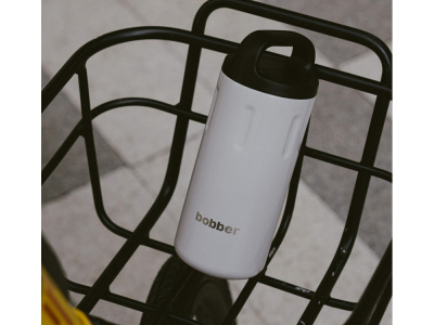 Вакуумный термос бытовой с керамическим покрытием, тм bobber, 770 мл. Артикул Bottle-770 Sand Grey (серый) , размер 770 мл