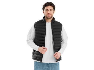 Стеганый жилет Uniqloud, черный , размер XL