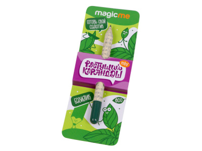 Растущий карандаш mini Magicme (1шт) - Базилик