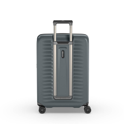 Чемодан VICTORINOX Airox Advanced, серо-синий матовый, 100% поликарбонат Makrolon, 46x29x69 см, 75 л