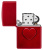Зажигалка ZIPPO Оттиск сердца с покрытием Красное карамелизированное яблоко | Stamped Heart Candy Apple Red™,латунь/сталь,красная,глянцевая,38x13x57мм Зажигалка ZIPPO Оттиск сердца с покрытием Красное карамелизированное яблоко | Stamped Heart Candy Apple Red™,латунь/сталь,красная,глянцевая,38x13x57мм