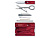 Швейцарская карточка VICTORINOX SwissCard Classic, 10 функций, полупрозрачная красная