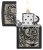 Зажигалка ZIPPO Gory Tattoo с покрытием Black Matte, латунь/сталь, черная, матовая, 38x13x57 мм Зажигалка ZIPPO Gory Tattoo с покрытием Black Matte, латунь/сталь, черная, матовая, 38x13x57 мм