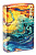 Зажигалка ZIPPO Цветная с покрытием Искусственно состаренная латунь на 540 | Colorful Design 540 Tumbled Brass, латунь/сталь, разноцветная, 38x13x57мм