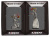 Набор ZIPPO Влюбленные зомби из двух зажигалок с каменным покрытием | Couple Iron Stone, серые, матовые Набор ZIPPO Влюбленные зомби из двух зажигалок с каменным покрытием | Couple Iron Stone, серые, матовые