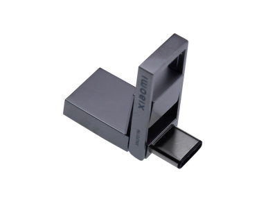 USB 3.0-флешка на 64 Гб с разъемами USB-A и Type-C, серебристый , размер 64ГБ
