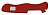Задняя накладка для ножей VICTORINOX 111 мм, нейлоновая, красная