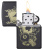 Зажигалка ZIPPO Gambling Design с покрытием Black Matte, латунь/сталь, чёрная, матовая, 38x13x57 мм Зажигалка ZIPPO Gambling Design с покрытием Black Matte, латунь/сталь, чёрная, матовая, 38x13x57 мм
