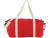 Хлопковая сумка Barrel Duffel, красный/бежевый Хлопковая сумка Barrel Duffel, красный/бежевый
