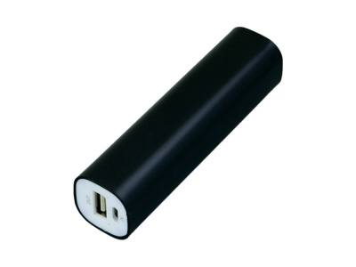 PB030 Универсальное зарядное устройство power bank  прямоугольной формы. 2600MAH. Черный , размер 2600 mAh