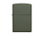 Зажигалка ZIPPO Classic с покрытием Green Matte, латунь/сталь, зелёная, матовая, 38x13x57 мм