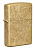 Зажигалка ZIPPO классическая с покрытием Искусственно состаренная латунь | Classic Tumbled Brass, латунь/сталь, золотистая, матовая, 38x13x57 мм