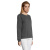 Толстовка женская "Sully Women", т.серый меланж, 2XL, 60% хлопок 40% полиэстер, 280 г/м2 Толстовка женская "Sully Women", т.серый меланж, 2XL, 60% хлопок 40% полиэстер, 280 г/м2