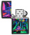 Зажигалка ZIPPO Counter Culture с покрытием Black Light, латунь/сталь, черная,матовая 38x13x57 мм Зажигалка ZIPPO Counter Culture с покрытием Black Light, латунь/сталь, черная,матовая 38x13x57 мм